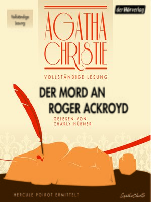 cover image of Der Mord an Roger Ackroyd